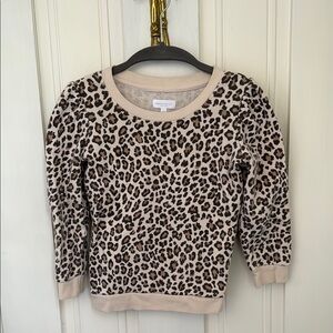Leopard Print Sweatshirt